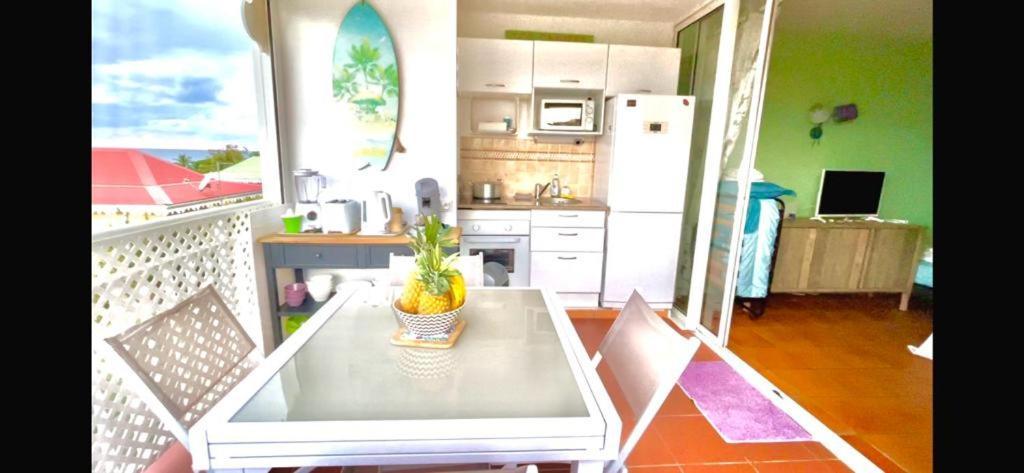 Guadeloupe- Saint-Francois- Residence Anse Des Rochers - Appartement Quart De Villa Etage - Vue Mer- 4 Personnes - Lit Bebe Sur Demande - Citerne Et Wifi Prives -Animaux Ok-Acces Plage Direct -Apnee Bien-Etre Experience Sur Demande Avec Instructeur A Exterior photo